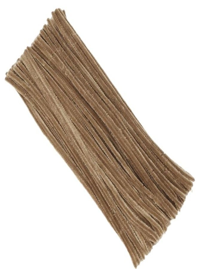 Velme Craft 100Pc Pipe Cleaners Craft Set | Chenille Stem Fuzzy Sticks DIY Craft Supplies for Art Projects Activities, Decorations, Flower Making, Modeling & Sculpting (Tussar(faun)) - Image 3